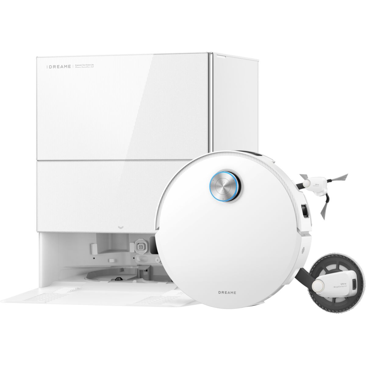 Robot Aspirateur Laveur X60 Pro Ultra Blanc couleur unique, DREAME