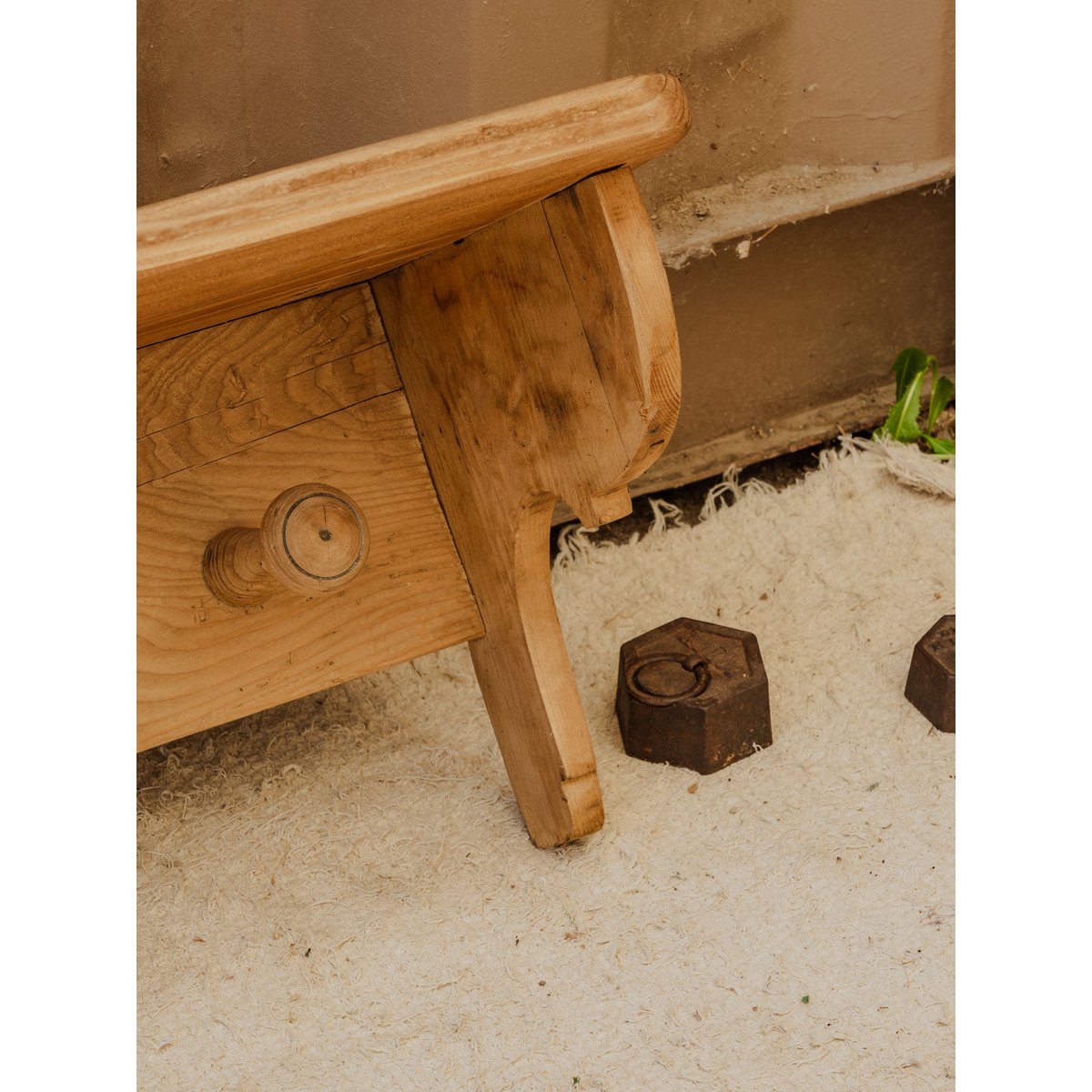 Porte-manteau en bois Max N°373 - Bon état bois clair, DEBONGOUT