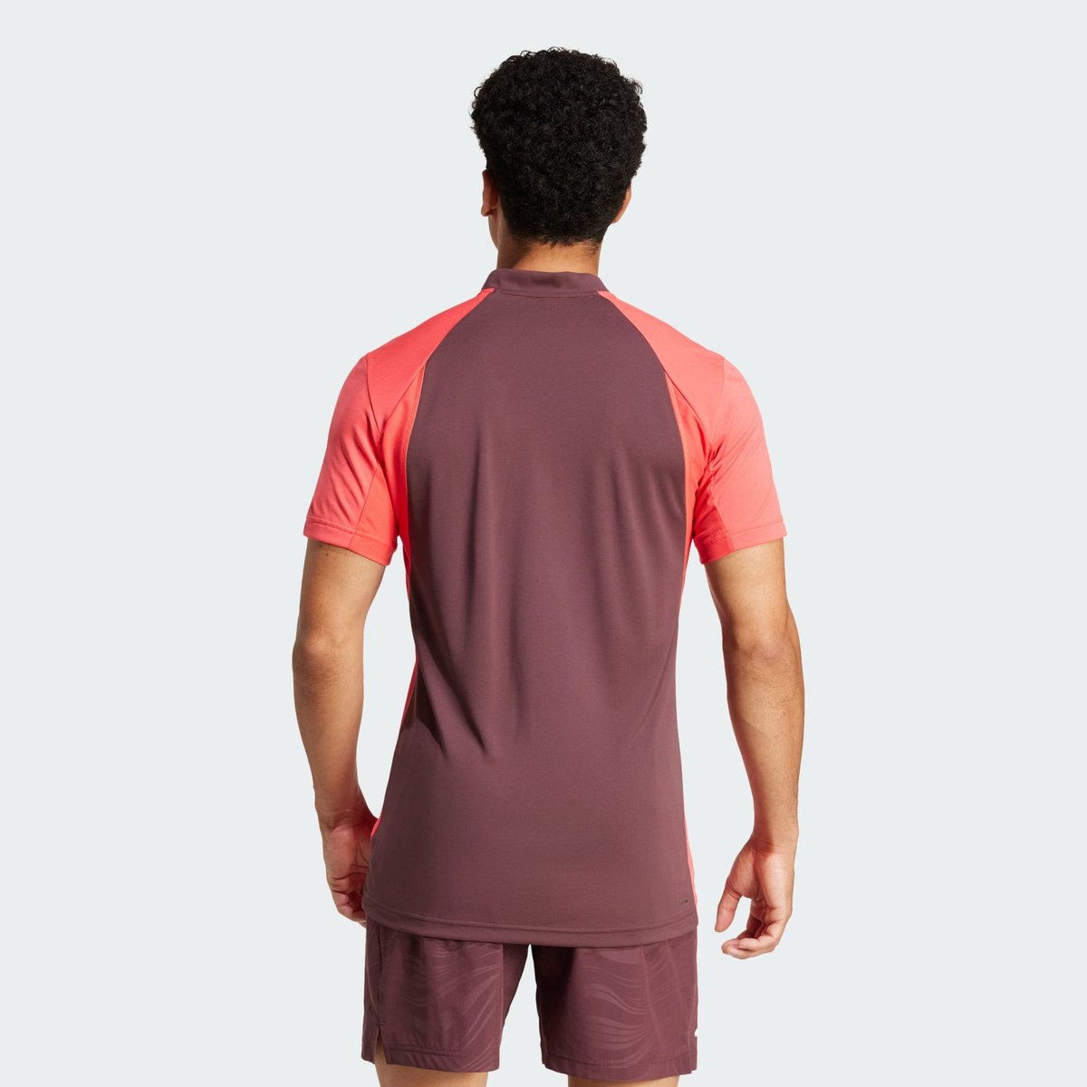 Polo Tennis Pro Climacool FreeLift semi lucid red, adidas Performance