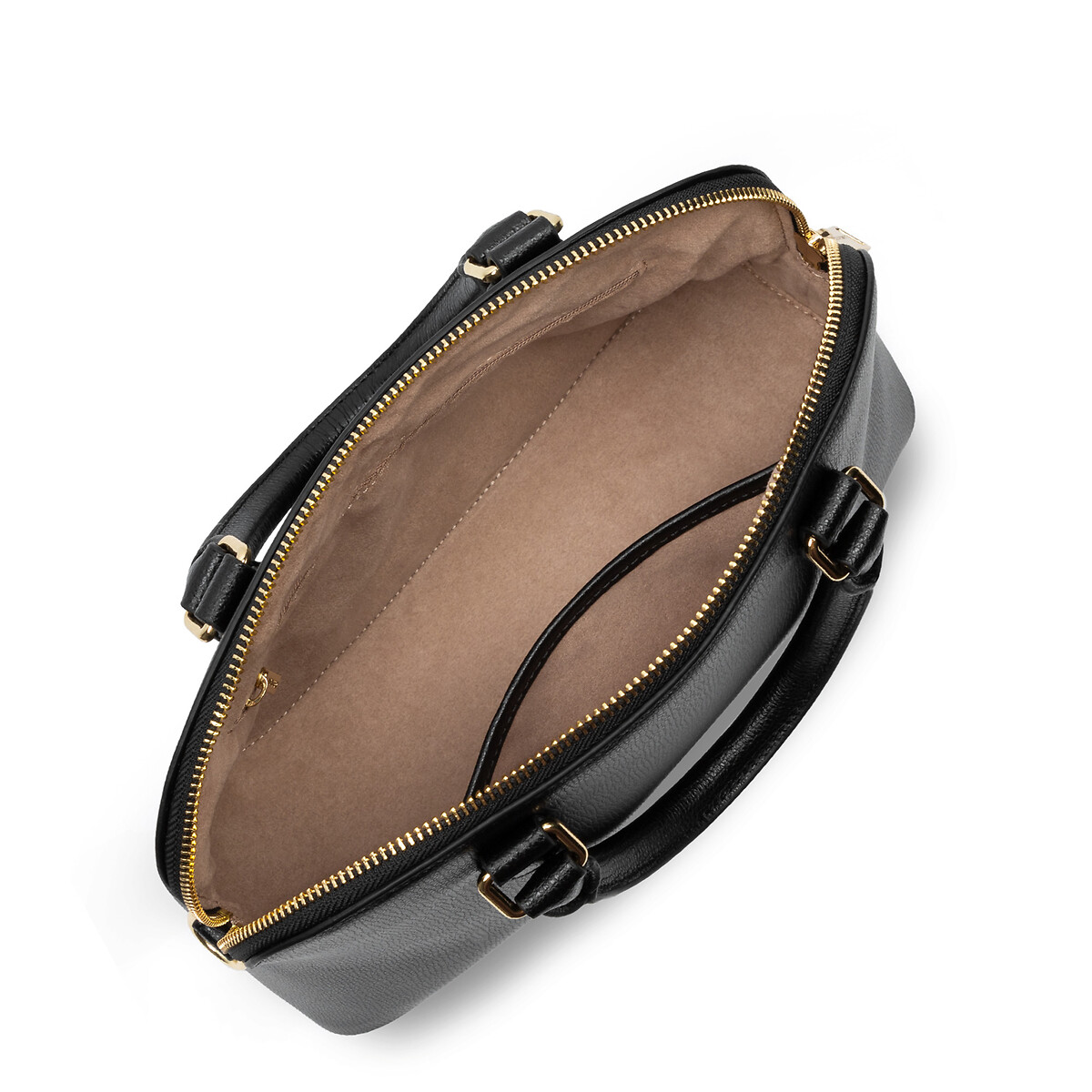 Sac demi lune zippé M SIERRA JIA noir, LANCASTER