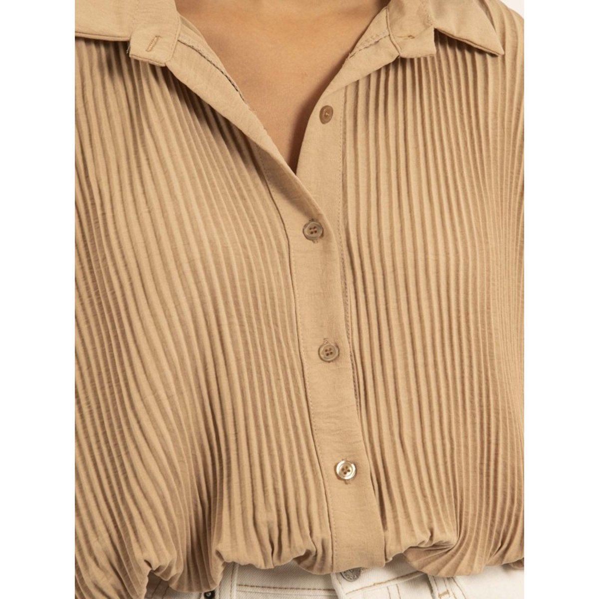 Chemise Manches Courtes Okapi blanc, DONA LISA