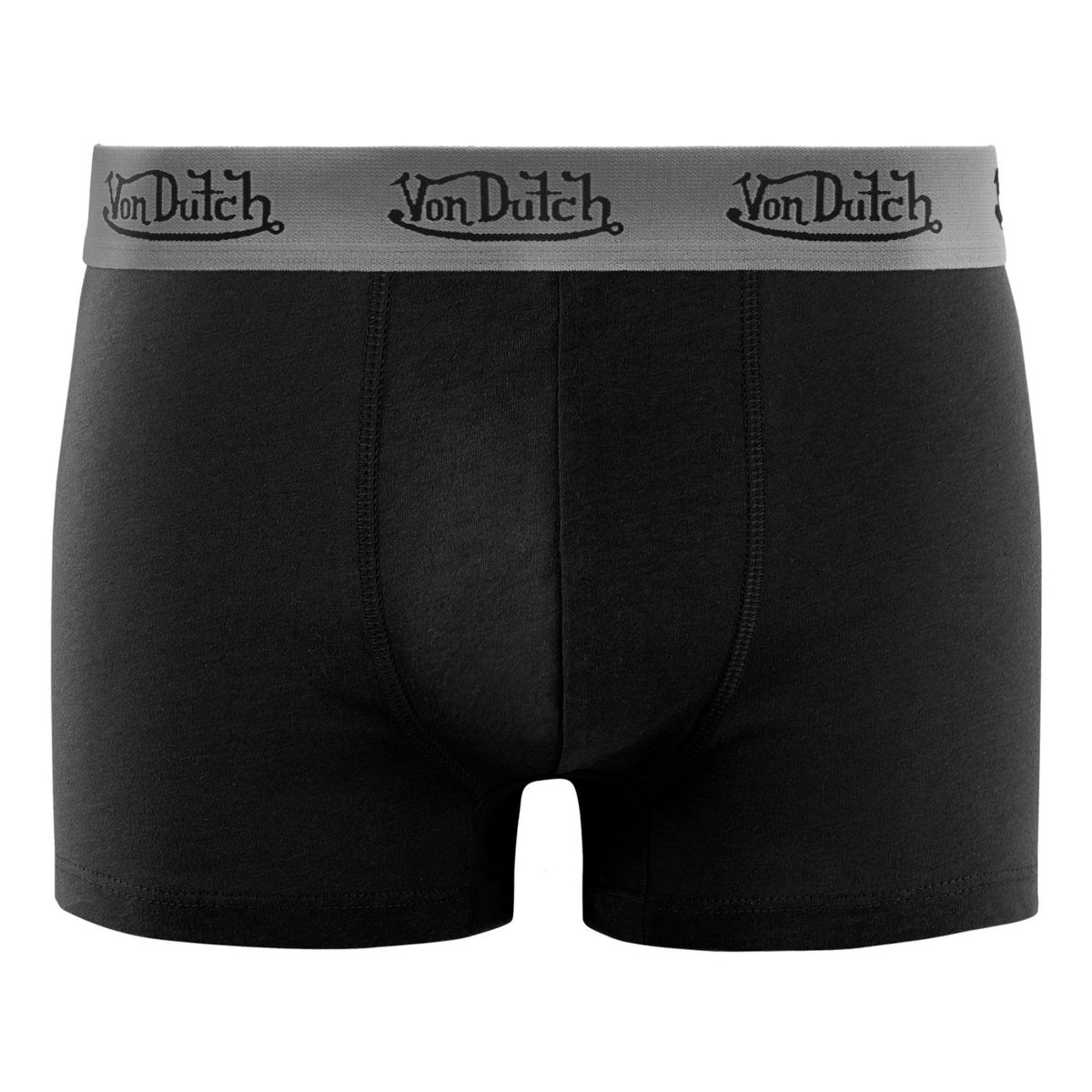 Lot De 4 Boxers Coton noir/bleu/rouge/gris/blanc, VON DUTCH