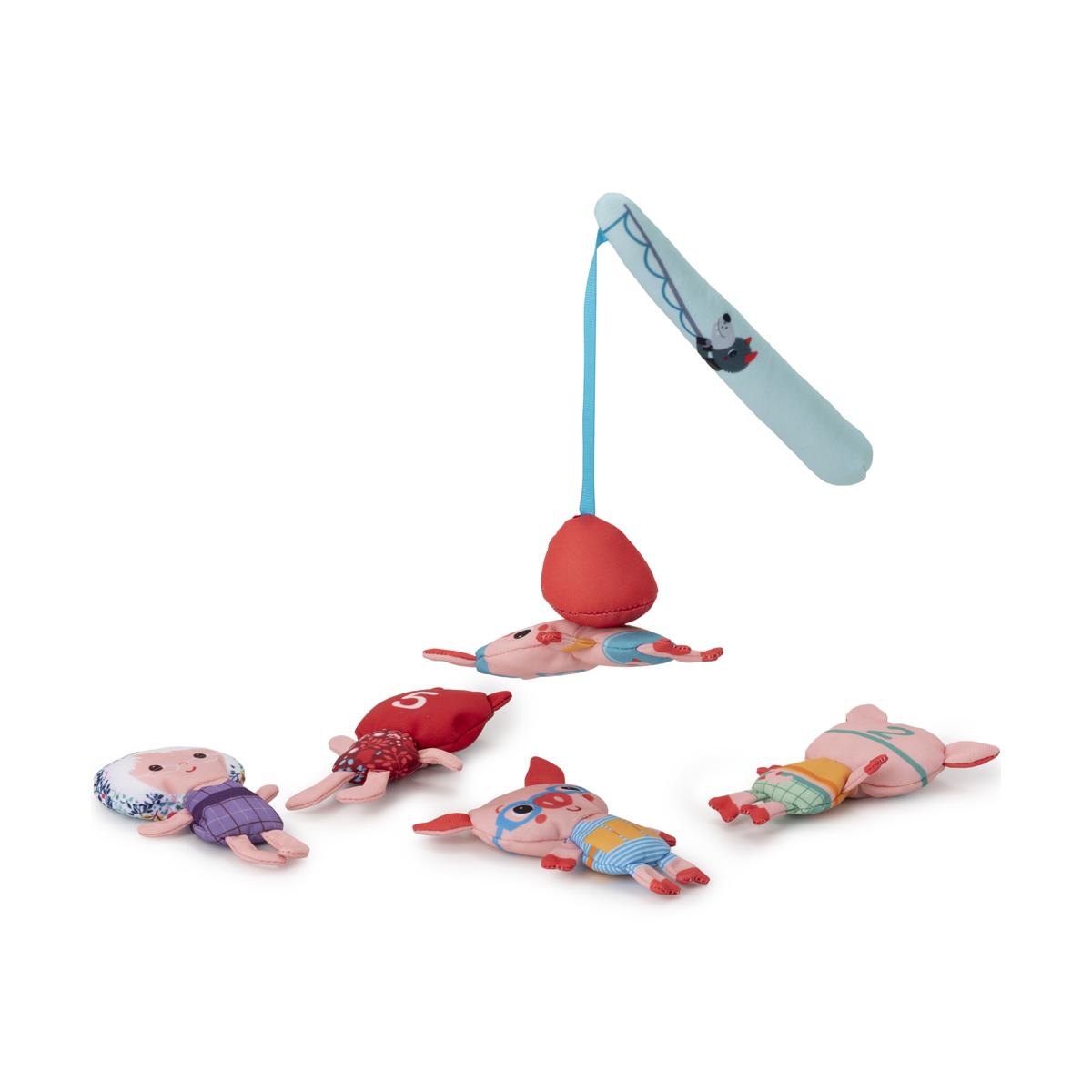 Jeu de pêche aimanté Louis multicolore, LILLIPUTIENS