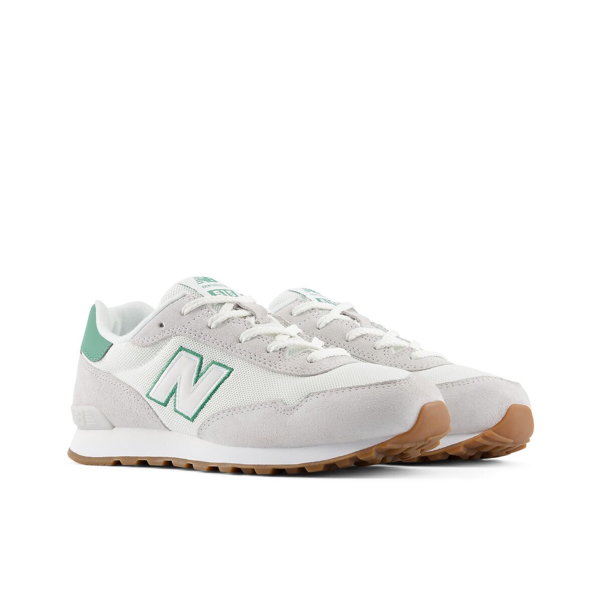 Baskets 515 blanc/gris/vert, NEW BALANCE