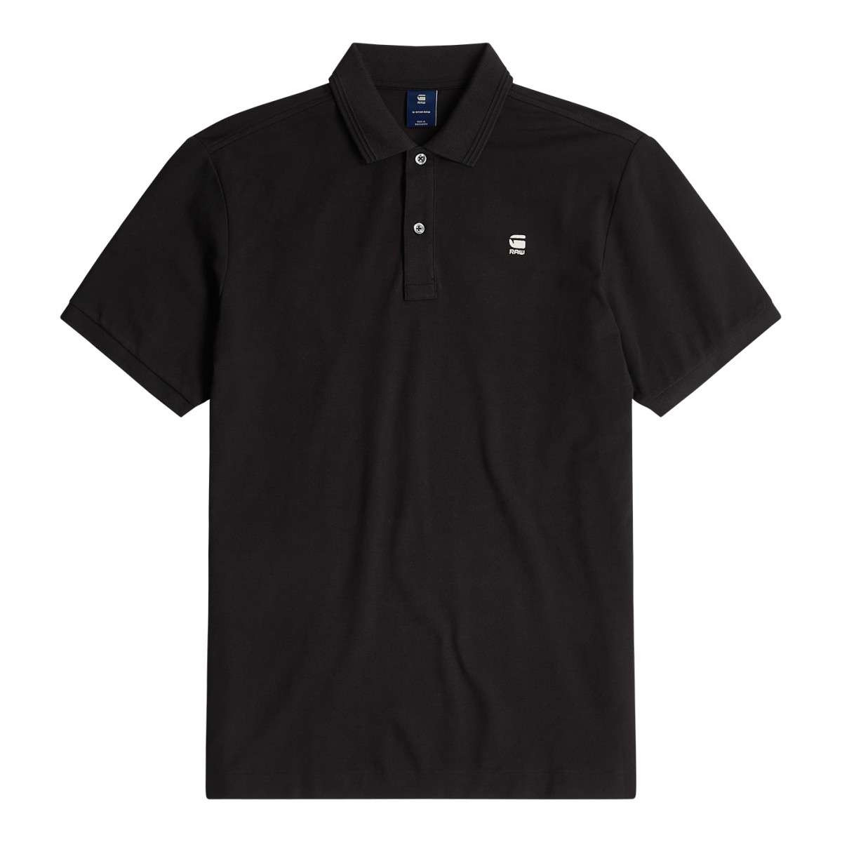 Polo coton noir, G-Star RAW