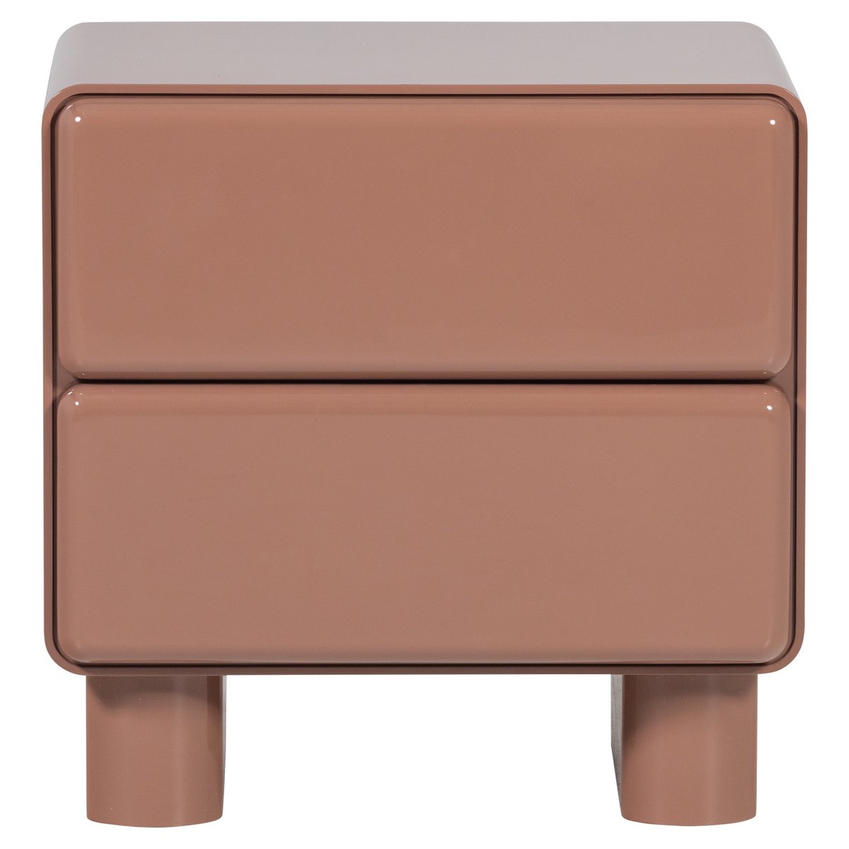 Commode en mdf LUSTRA vieux rosa, WOOOD