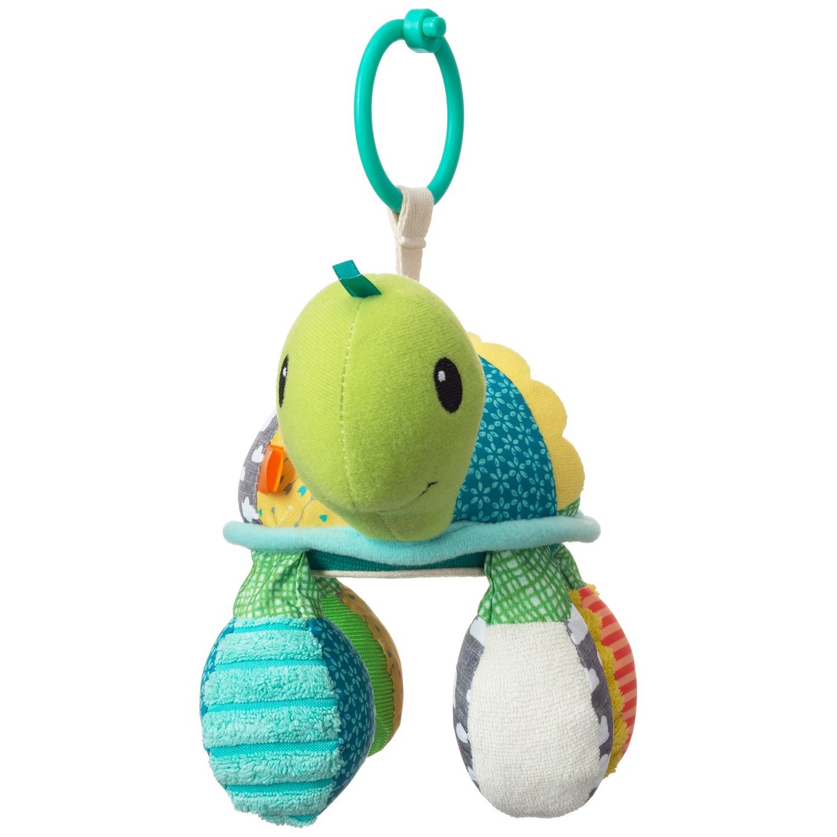 Tortue d'activités miroir multicolore, INFANTINO