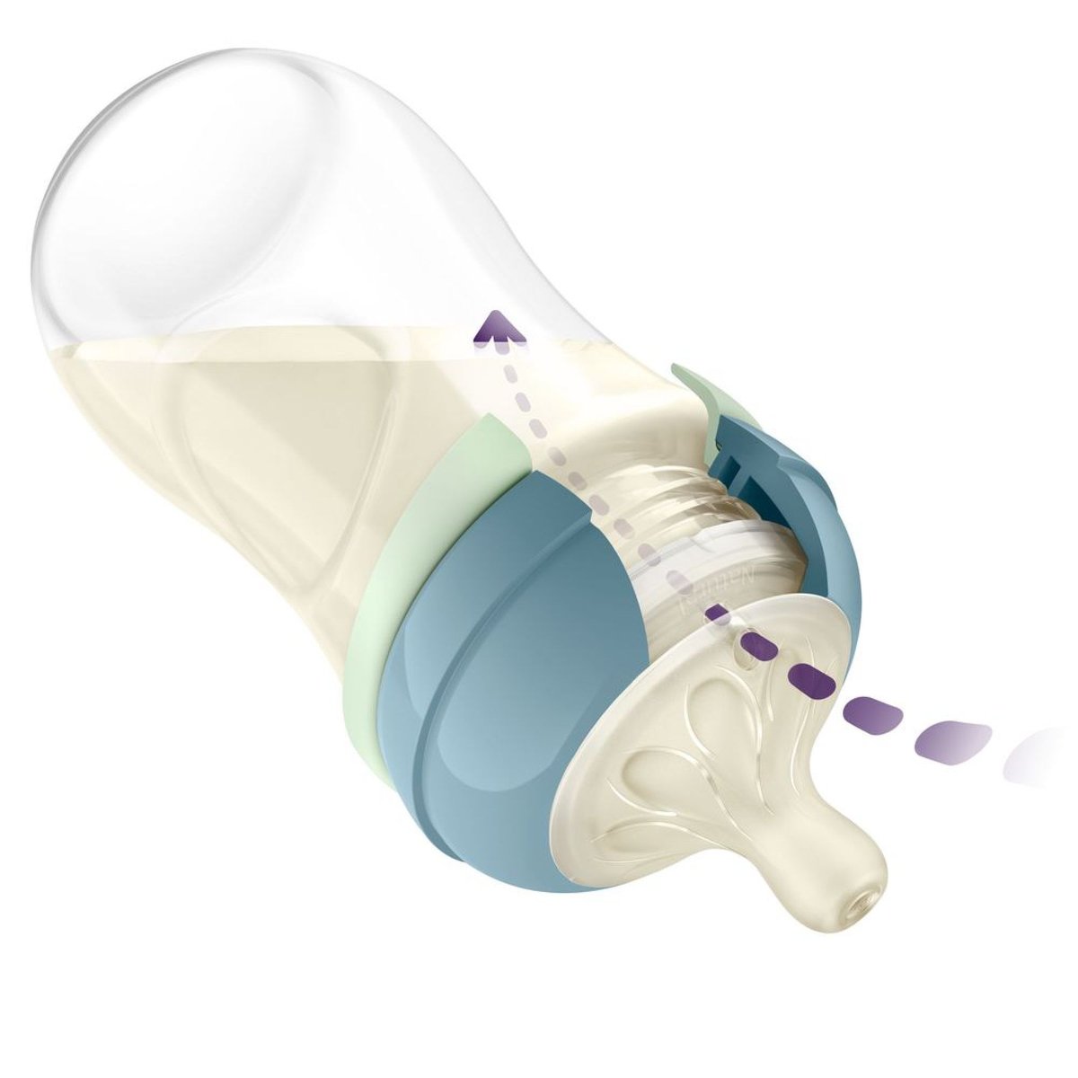 Biberon Natural response 260 ml blanc, PHILIPS AVENT