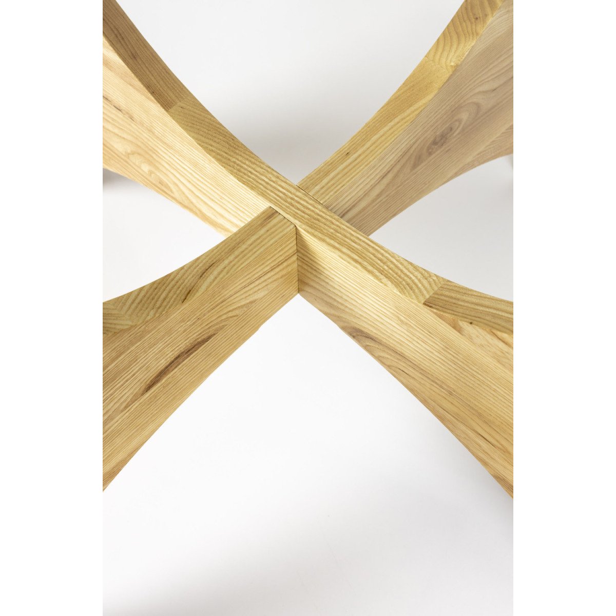 Table basse en bois avec plateau en verre - KOBE bois, MATHI DESIGN