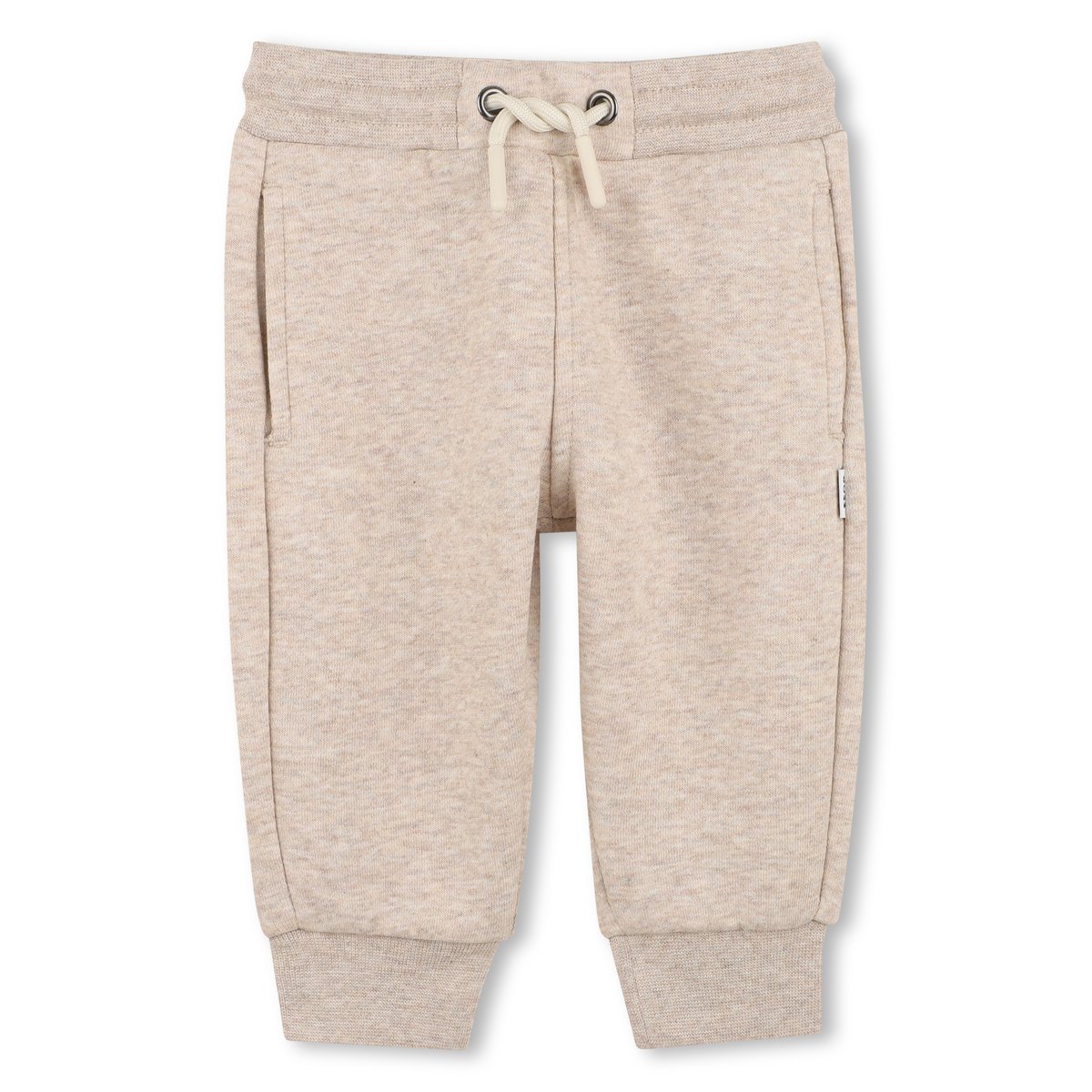 Ensemble cardigan et pantalon ecru chine, BOSS KIDSWEAR