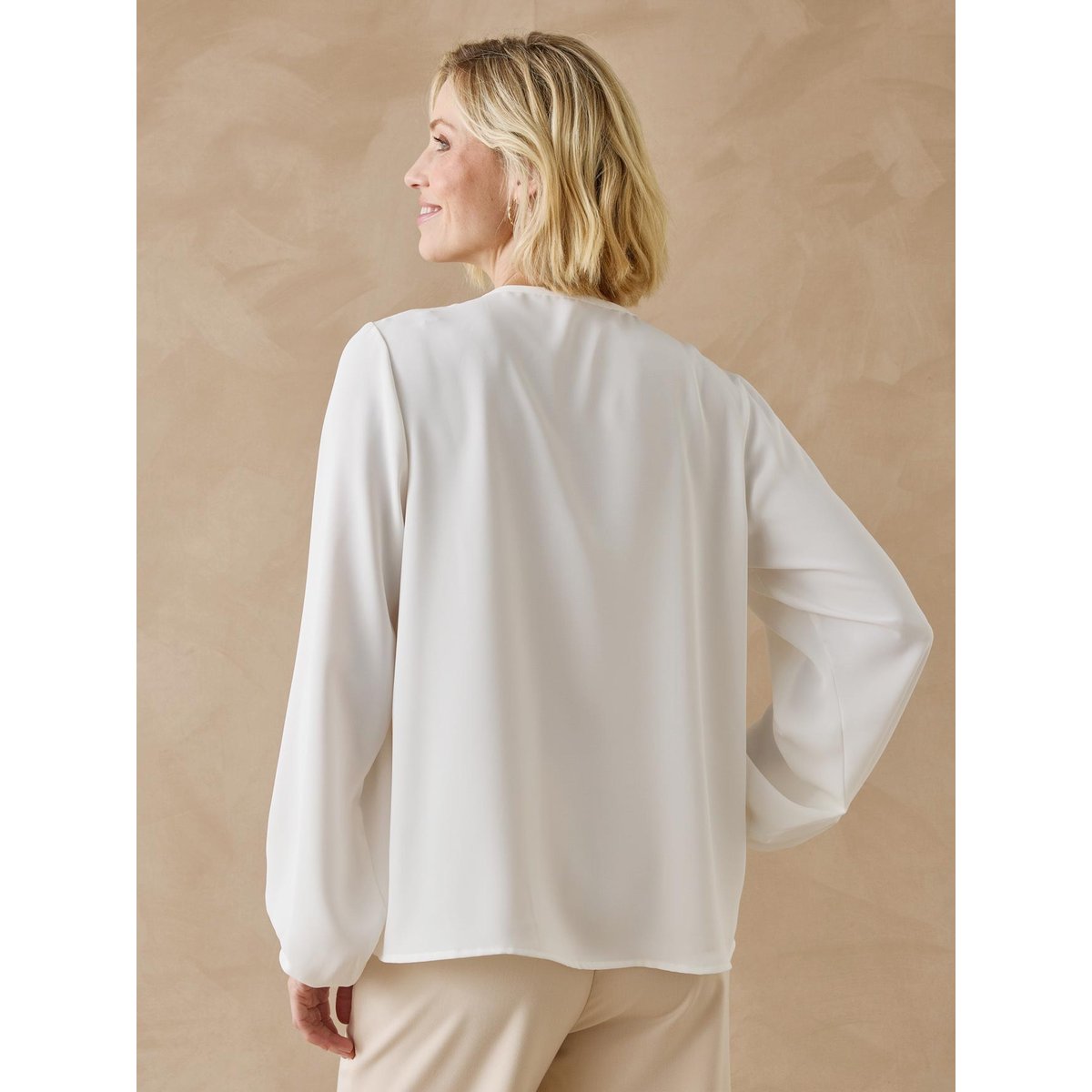 Blouse fluide ecru, DAXON