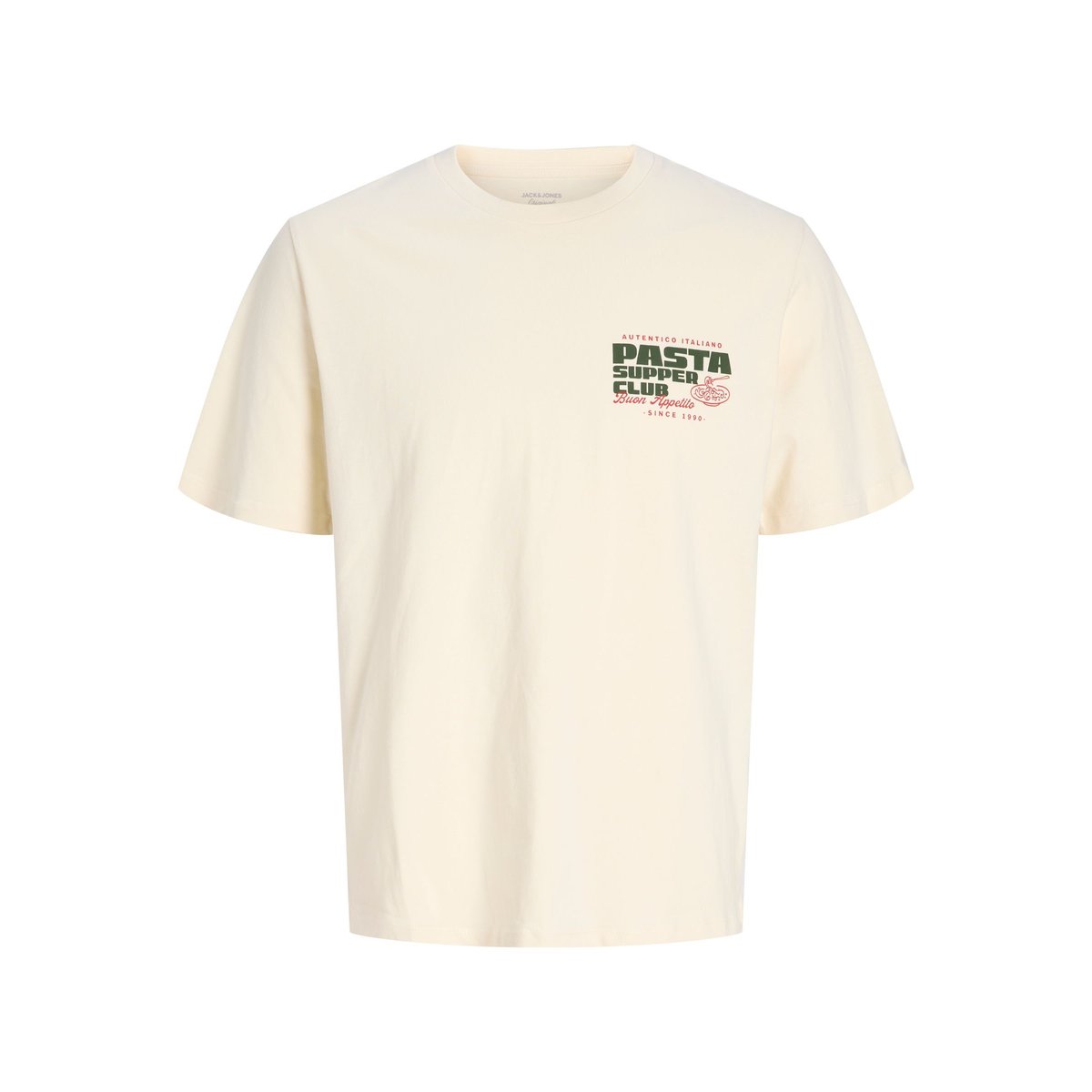 T-Shirt antique white, JACK & JONES