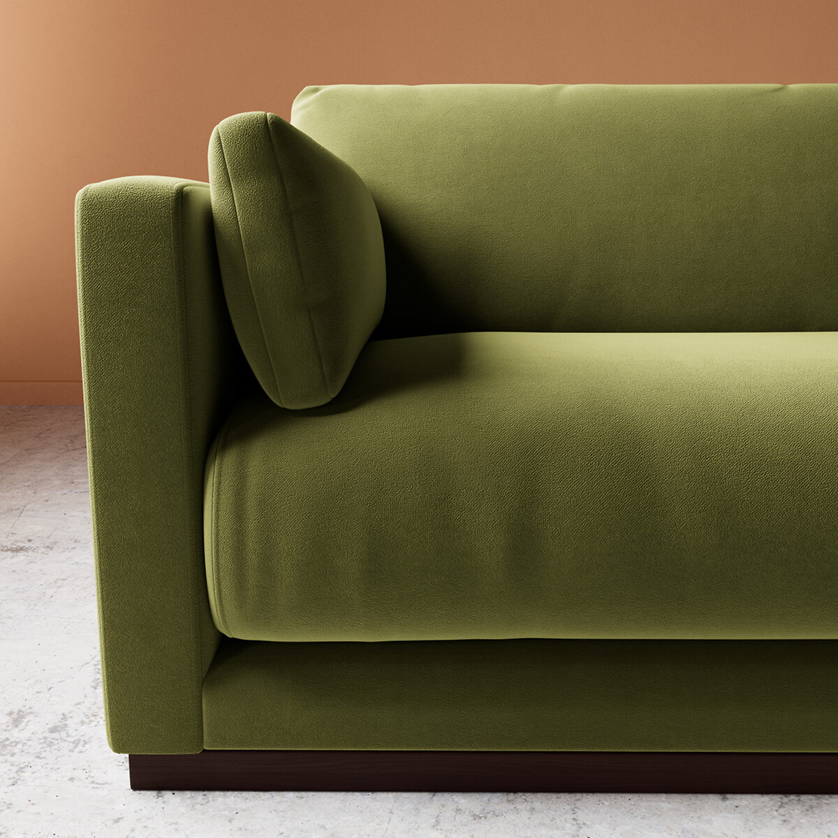 Alesund Easy Velvet 2/3/4 Seater Sofa fern, SWOON