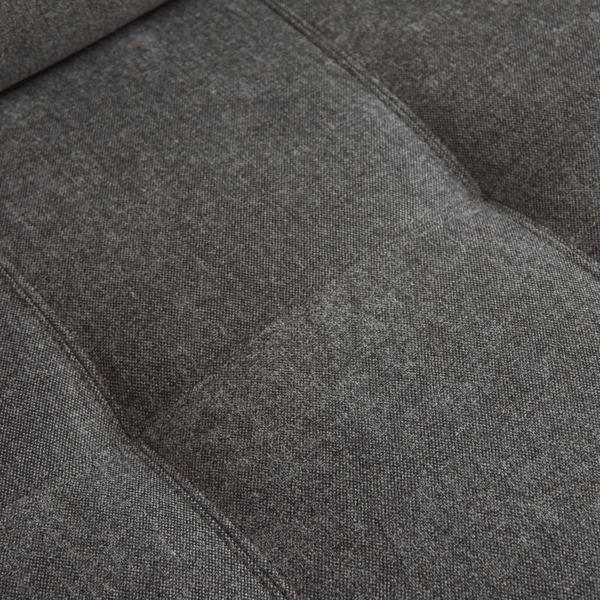 Canapé 3 places convertible en tissu Matelas 14cm - COSENZA gris, CALICOSY