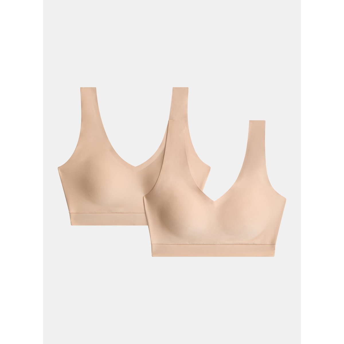 Brassière coques (pack de 2) SOFTSTRETCH nude, CHANTELLE