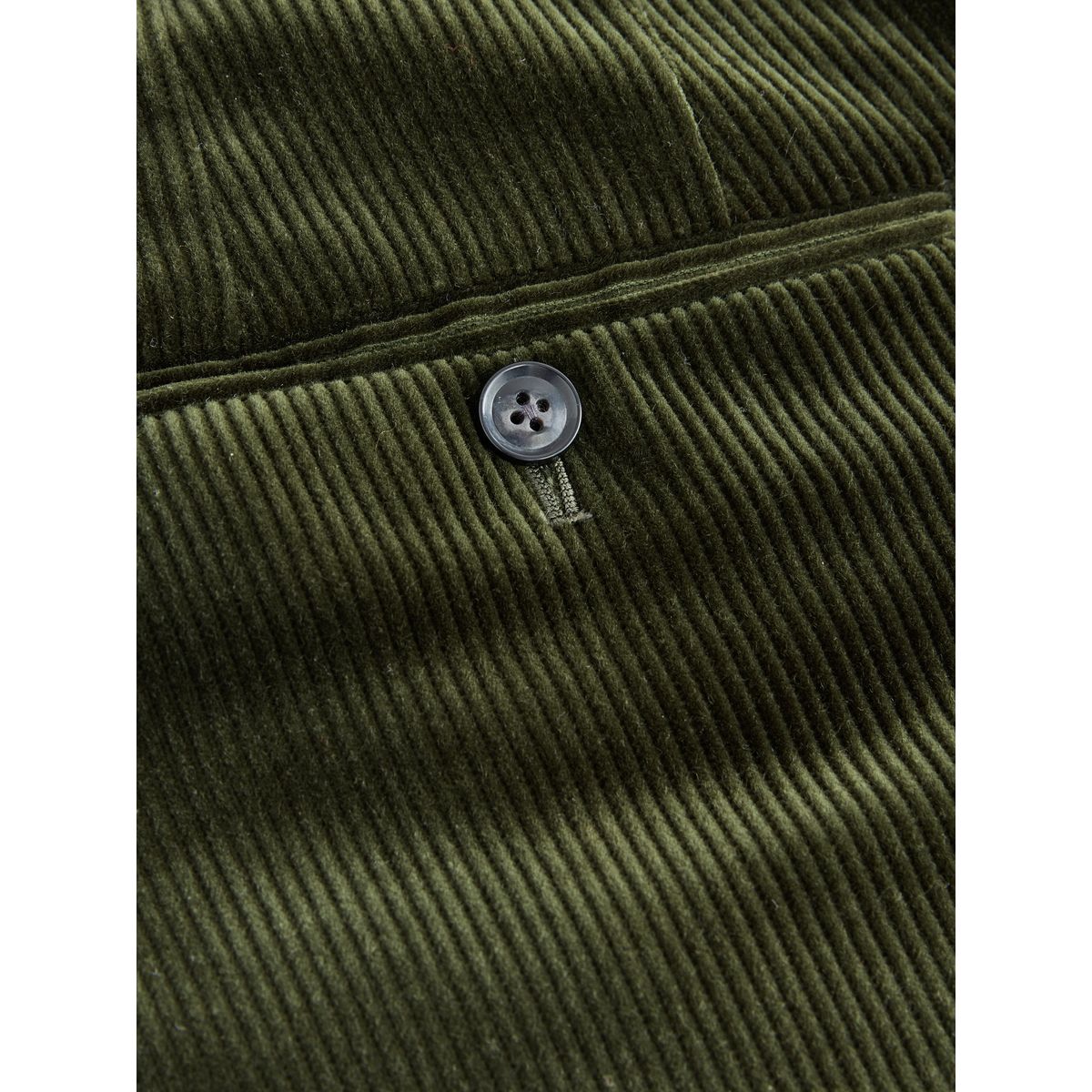 Pantalon de costume en velours pontoglio signature vert olive, NEXT