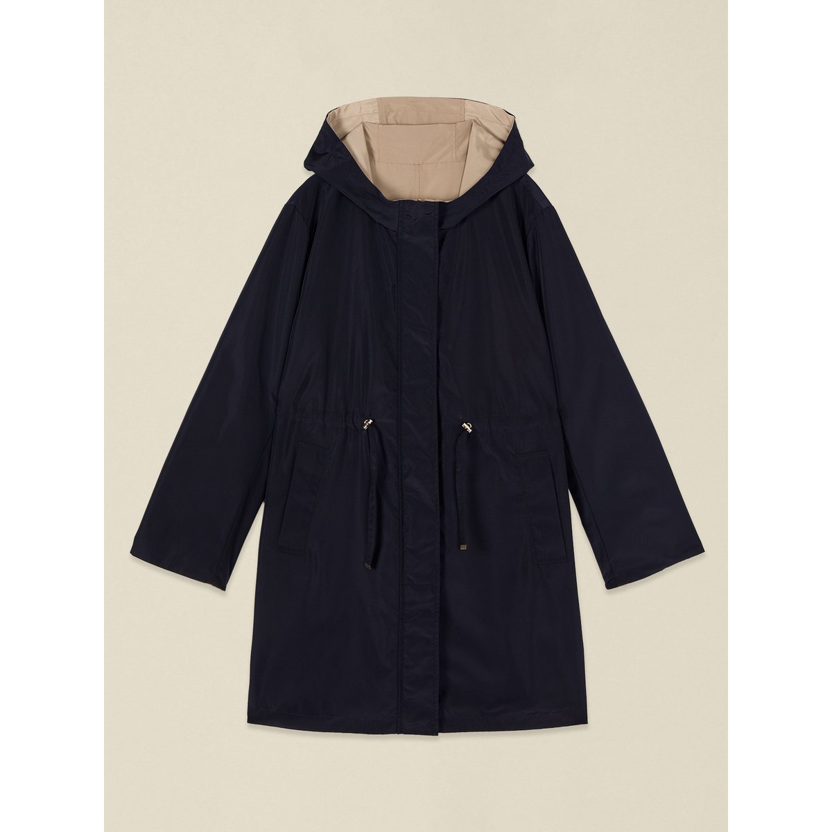 Parka réversible avec capuche bleu, OLTRE