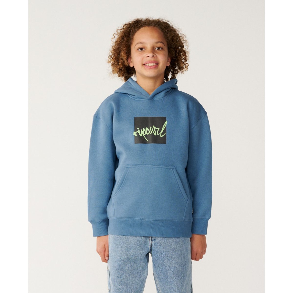 Sweat à capuche enfant Rip Script ICON bluefin, RIP CURL
