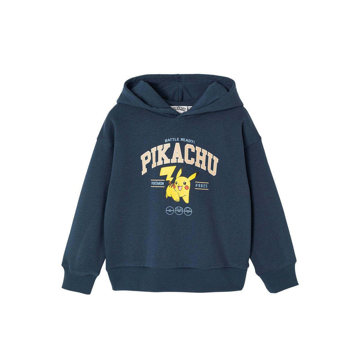 Ensemble sport sweat + pantalon Pokemon en molleton bleu nuit, VERTBAUDET