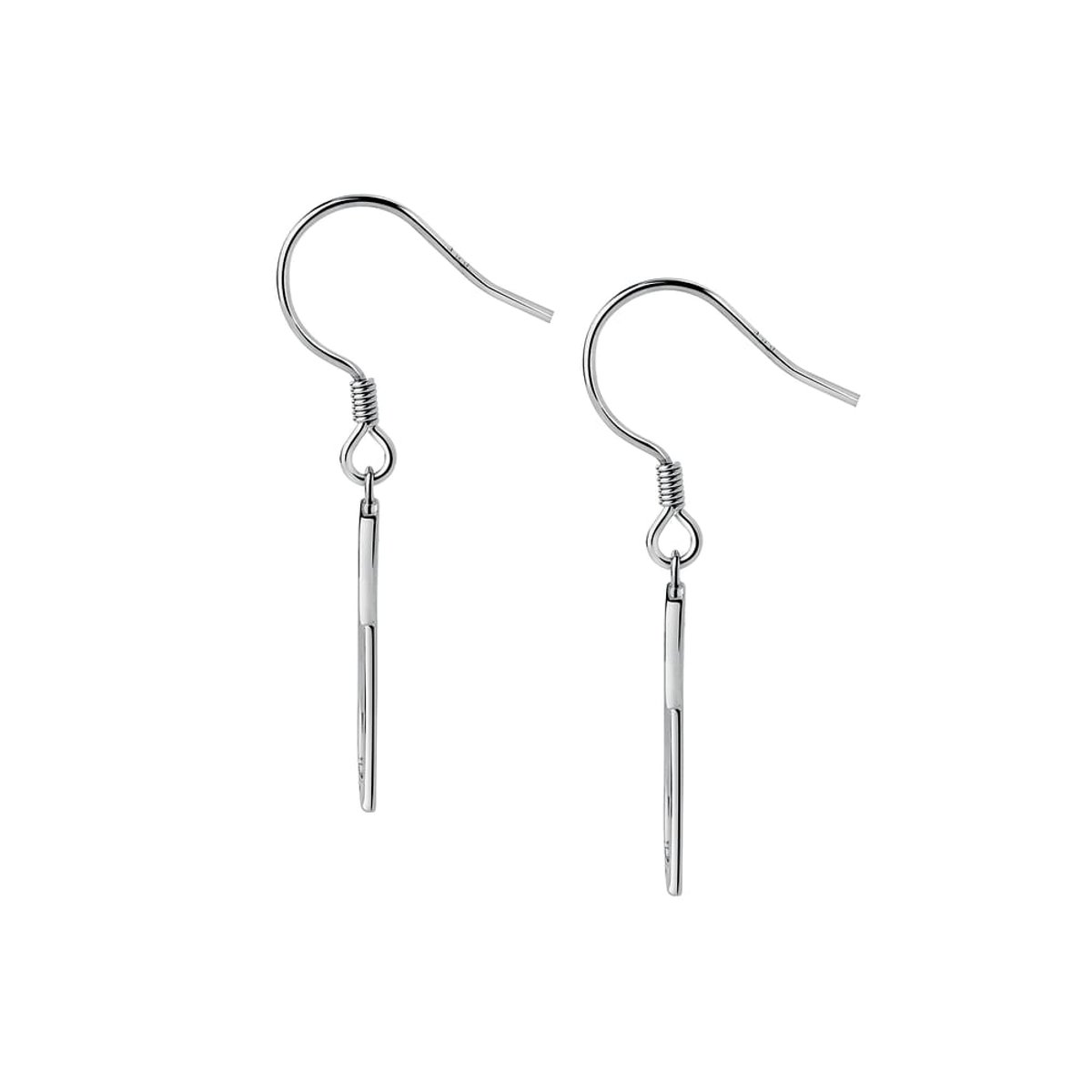 Boucles d'oreilles en Argent/oxyde de zirconium De Zirconium et Oxyde de zirconium argent, CLEOR