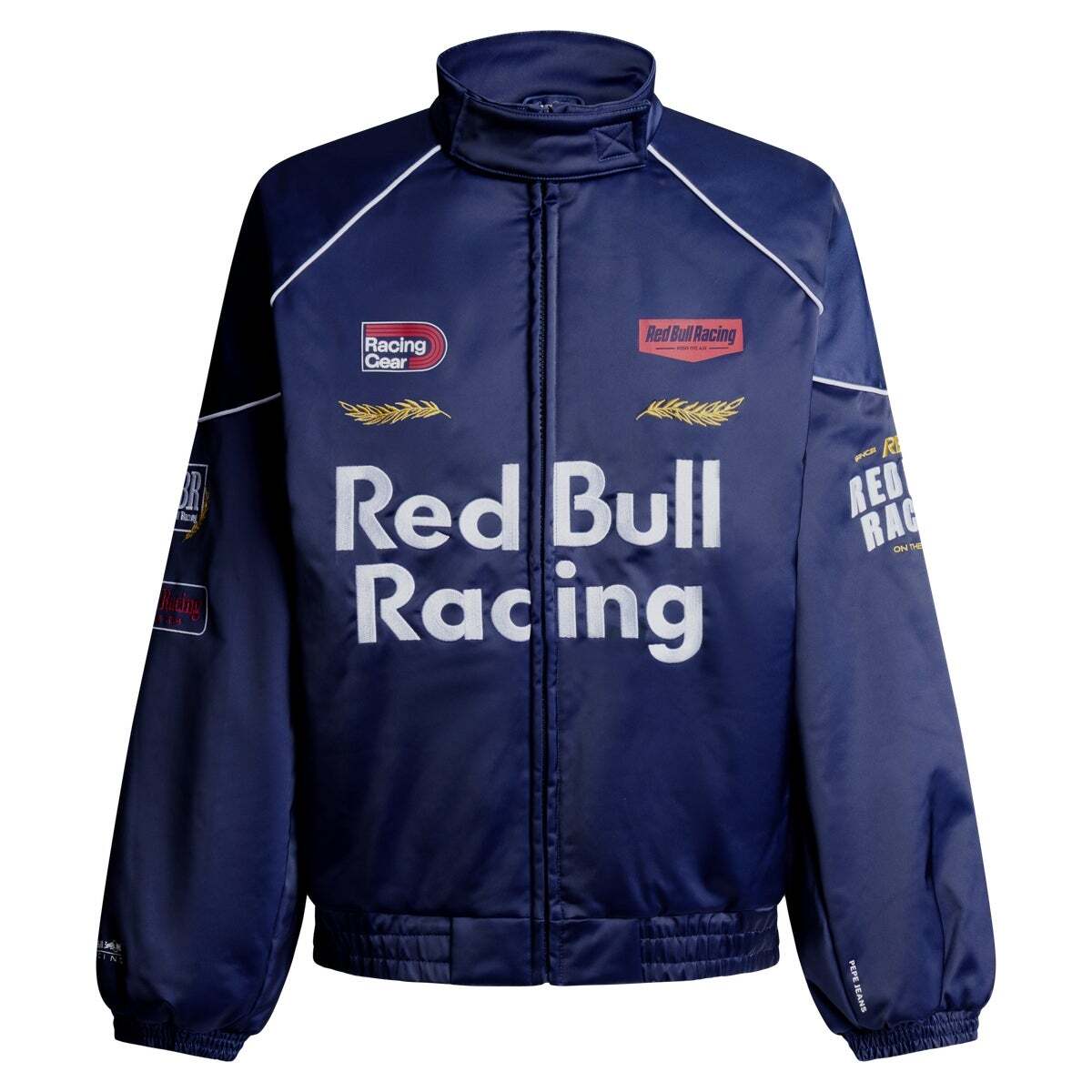 Veste À Col Montant Avec Logo marine, PEPE JEANS