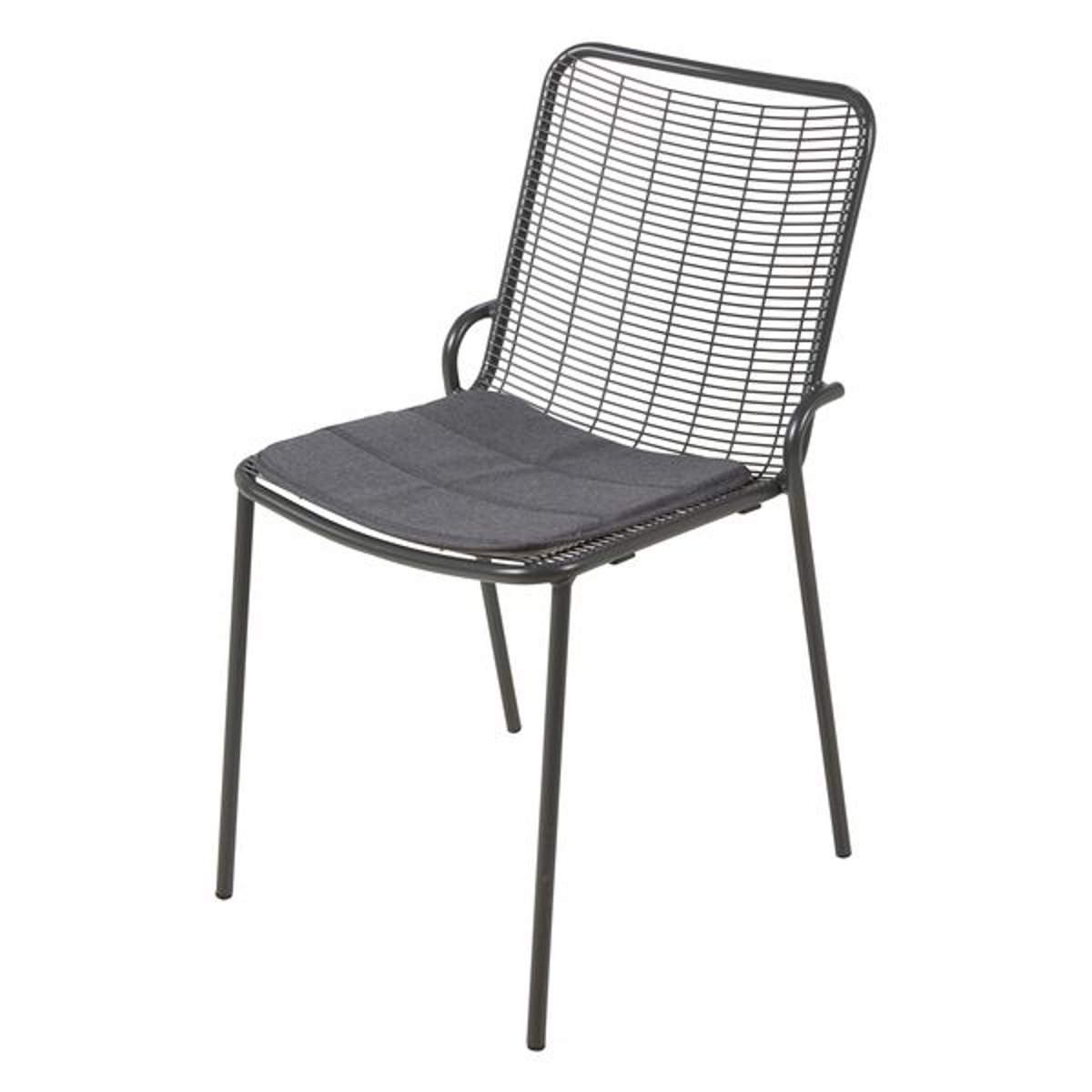 Galette d'assise outdoor gris foncé, ZAGO