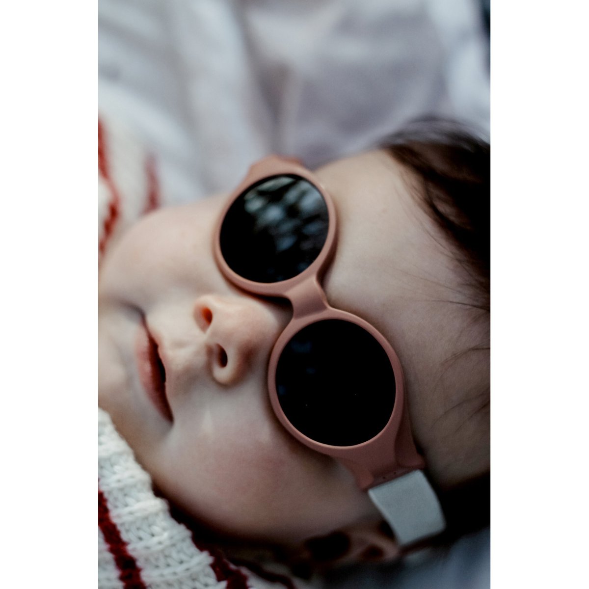 Lunettes de soleil bandeau ajustable 0-9 mois terracotta, BEABA