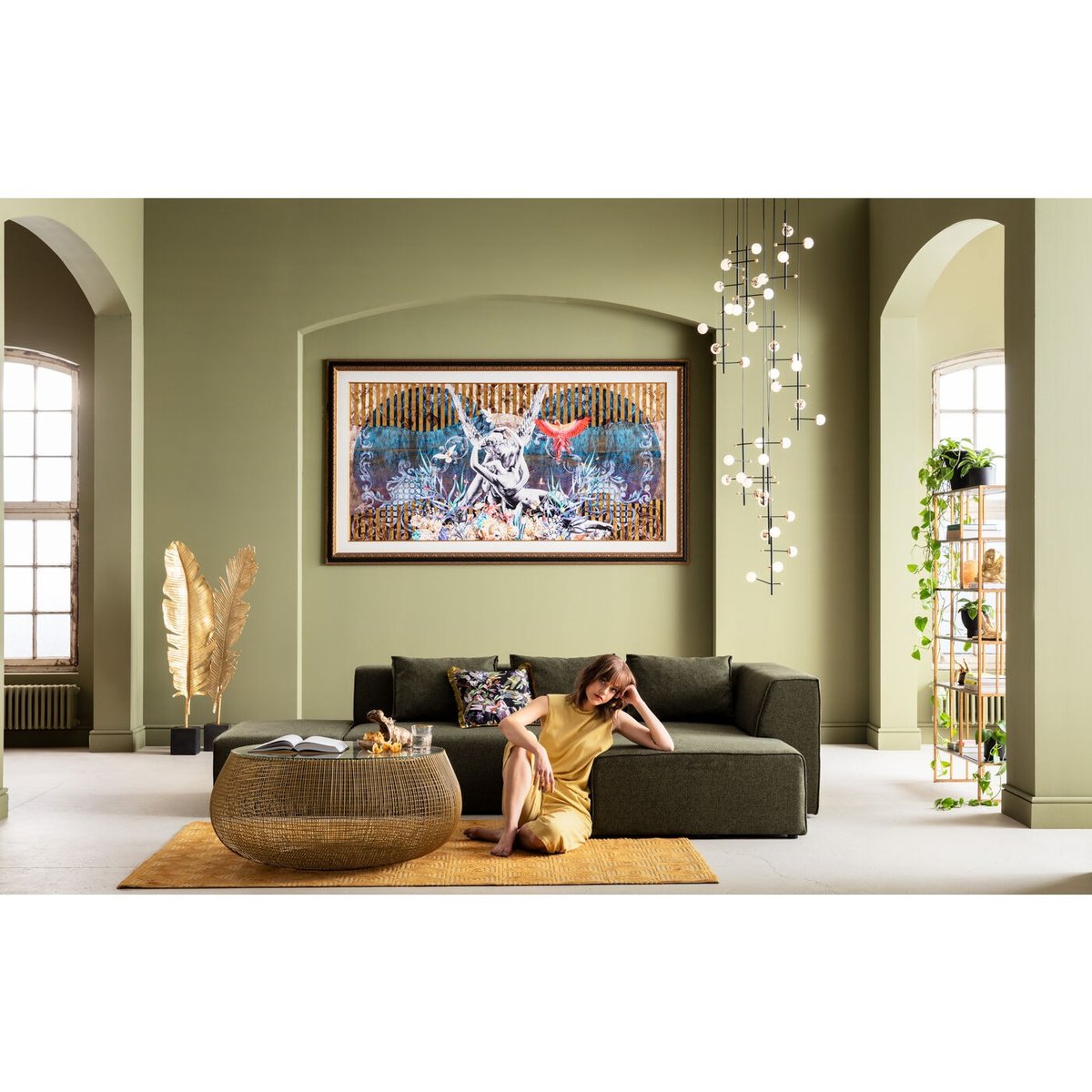 Tableau couple antique multicolore, KARE DESIGN