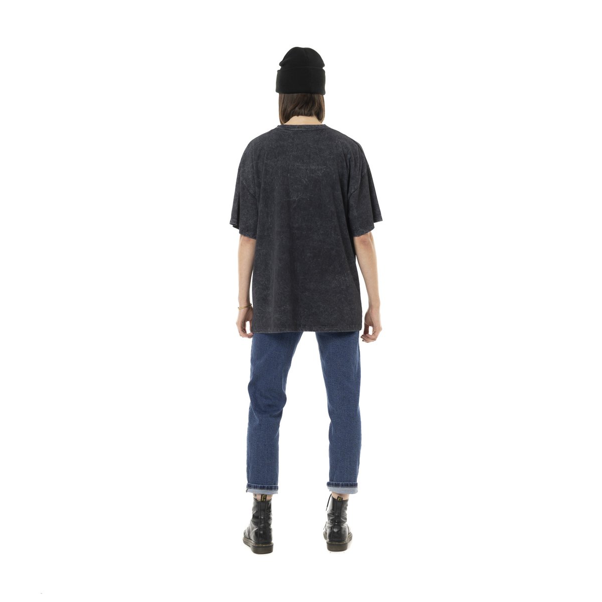 T-Shirt coton LIVE SHOW noir/jaune/rouge, VON DUTCH
