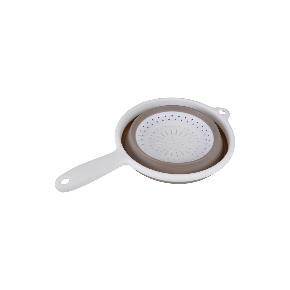 Passoire retractable avec manche Taupe taupe, EDEN