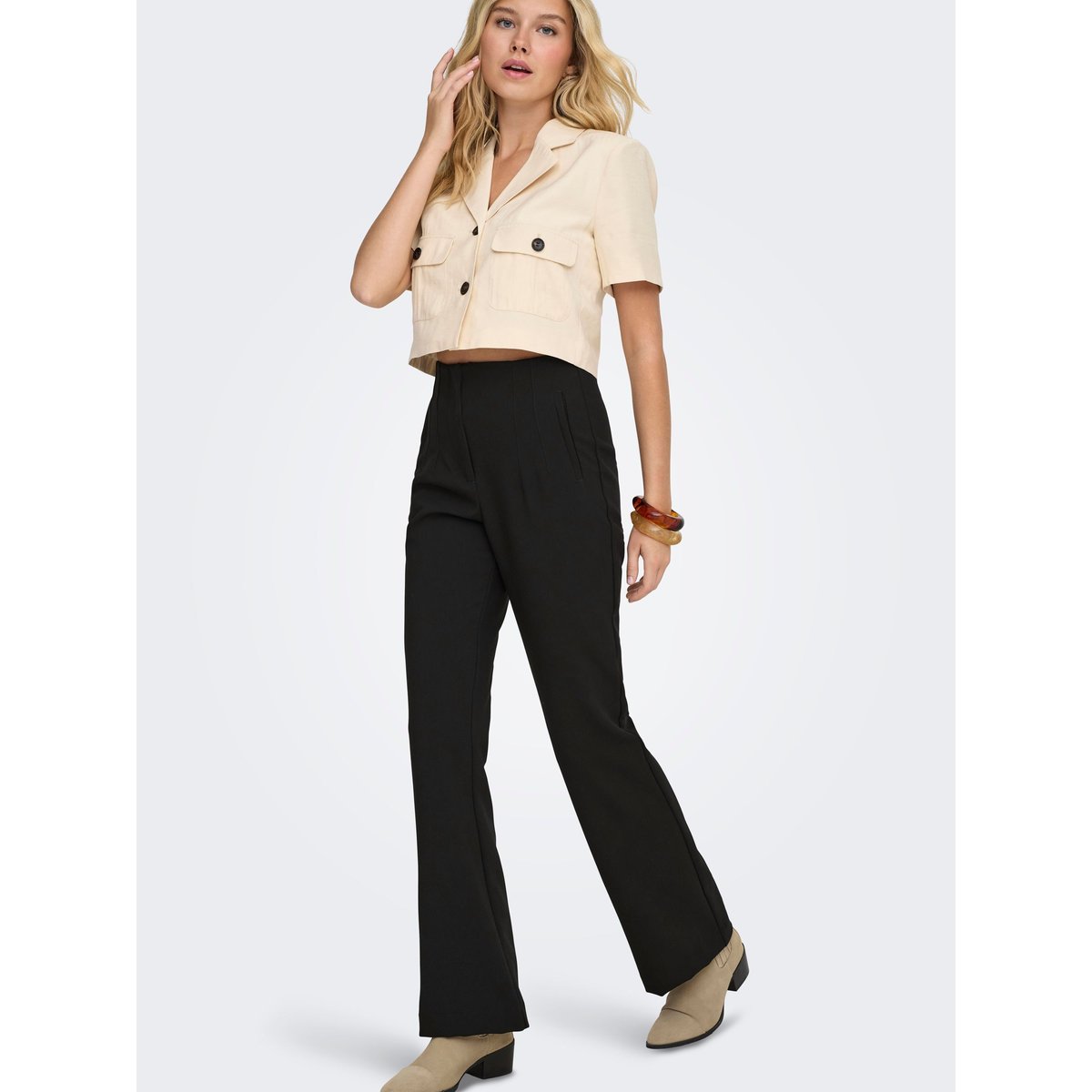 Pantalon De Tailleur black 1, ONLY
