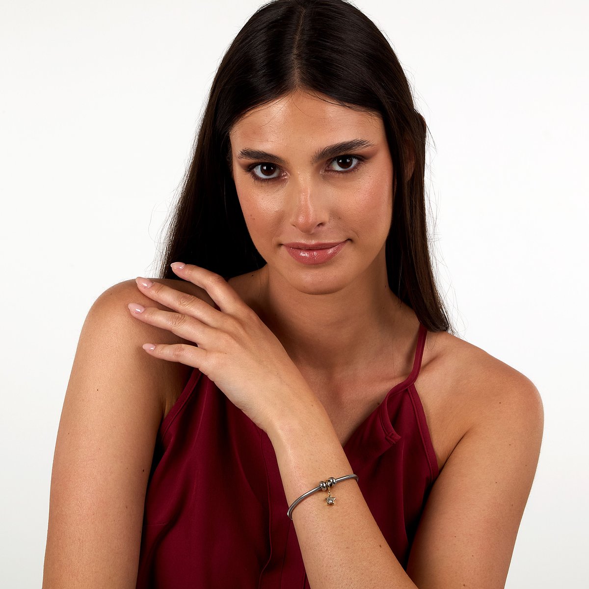 Bracelet DROPS stainless steel,yellow gold, MORELLATO