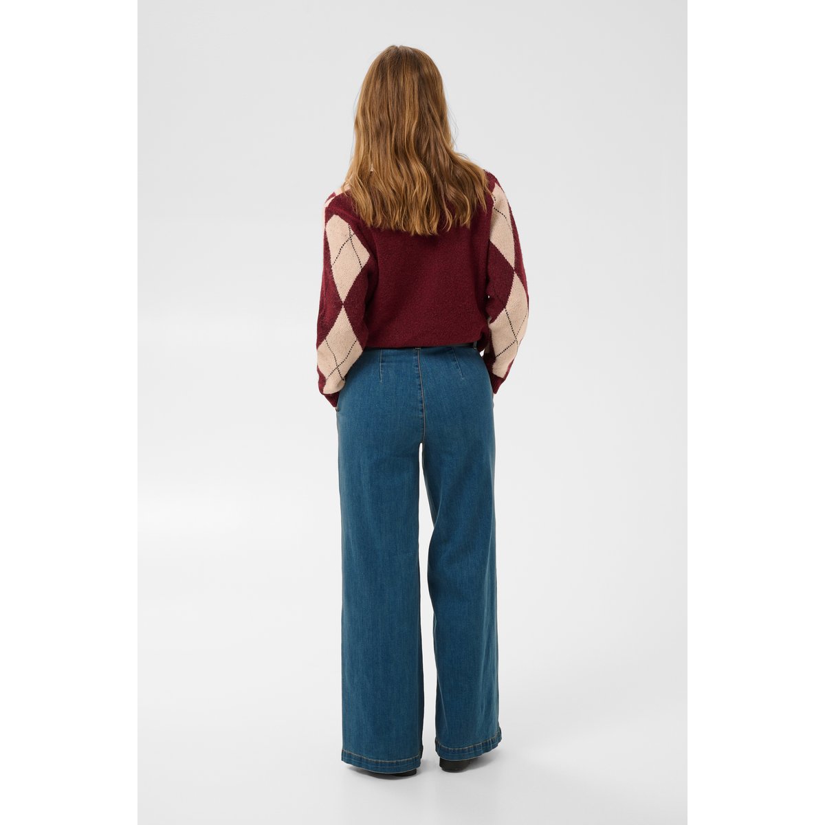 Jeans bleu mid vintage blue wash, CULTURE