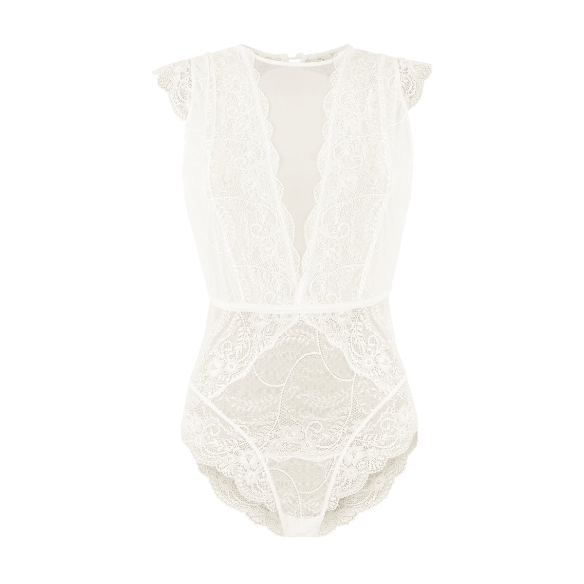 Body dentelle Temptation ivoire, LASCANA