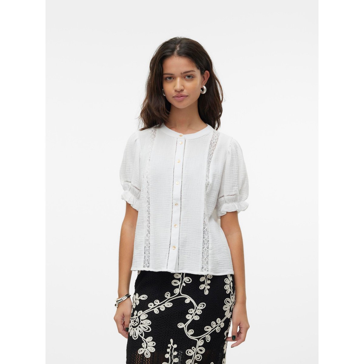 Blouse snow white, VERO MODA