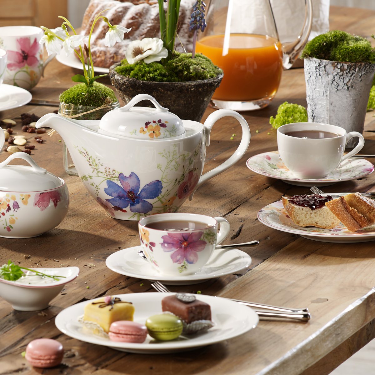 Tasse À Cappuccino MARIEFLEUR multicolore, VILLEROY & BOCH