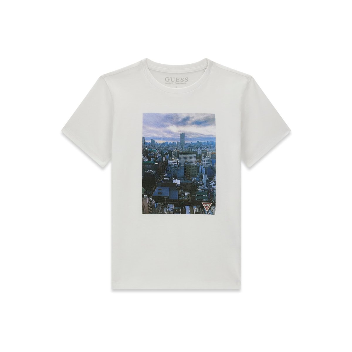 T-Shirt Imprimé blanc, GUESS KIDS
