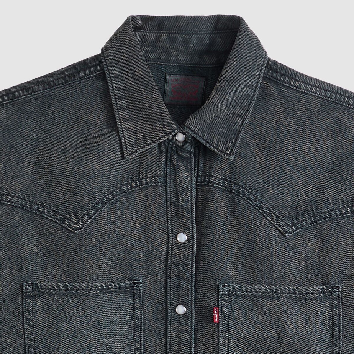 Chemise Teodora Western noir délavé, LEVI'S