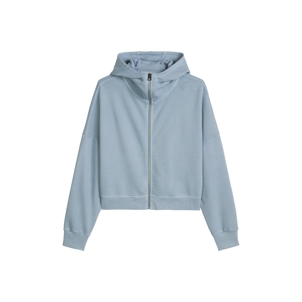 Sweat-shirt à logo relaxed avec du coton recyclé gris, MARC O'POLO