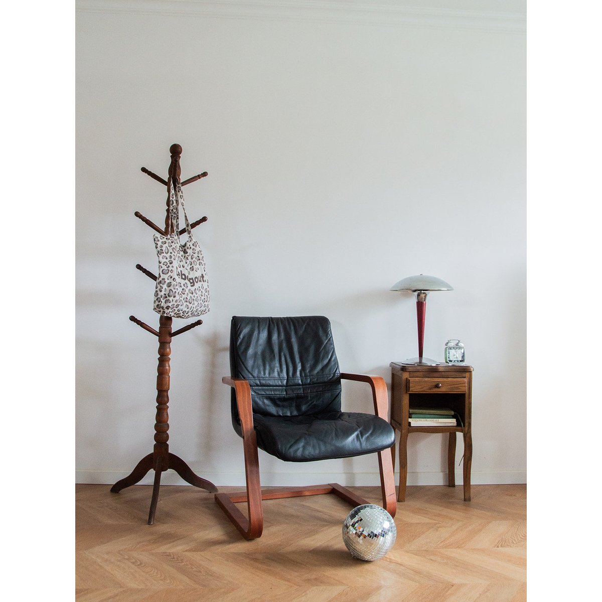 Porte-manteaux en bois Max N°174 - Bon état bois, DEBONGOUT