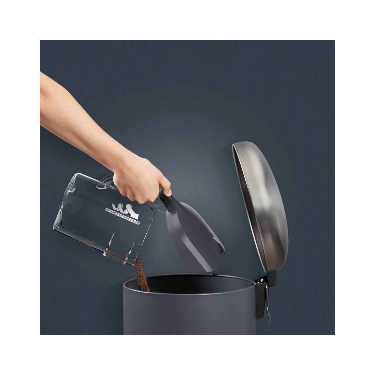 Aspirateur sans sac RO3726EA Compact Power Cyclonic couleur unique, ROWENTA