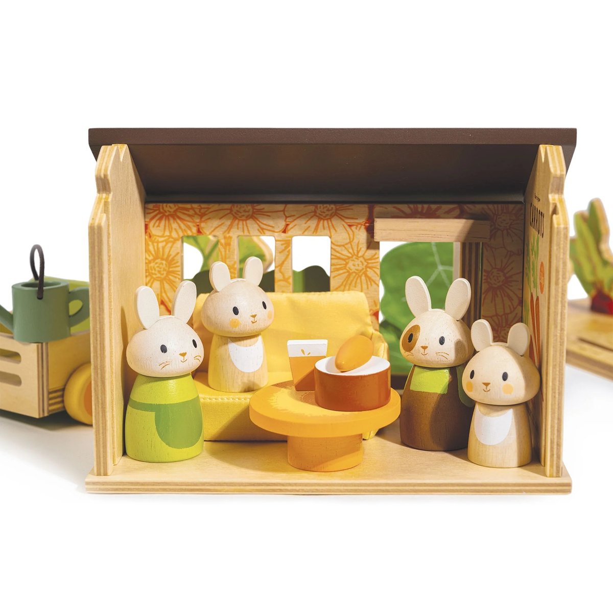 Le potager des lapins beige, TENDER LEAF TOYS