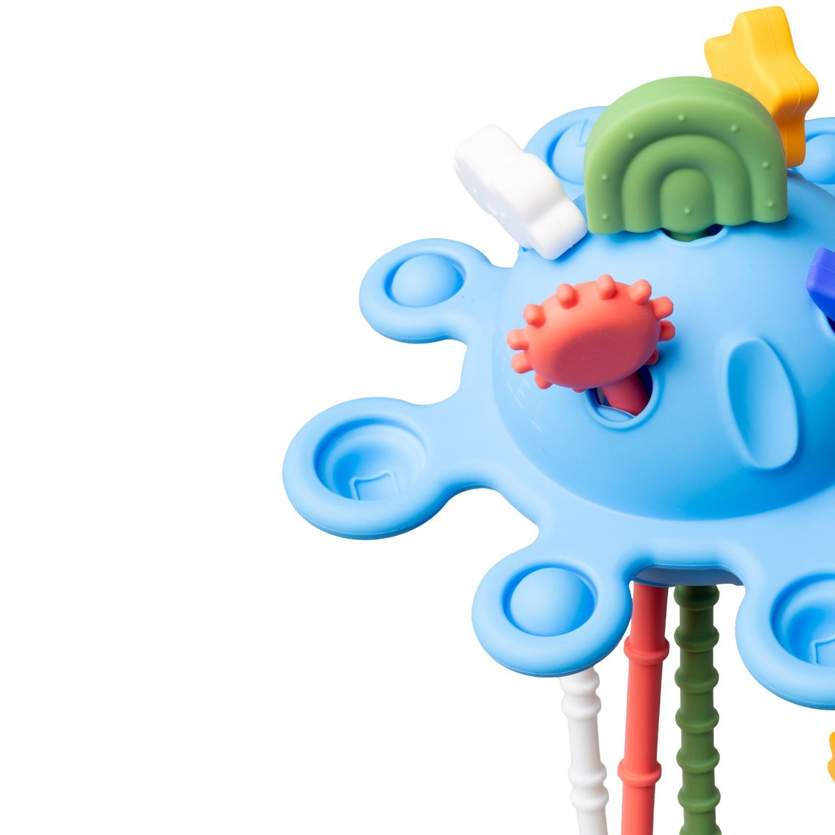 Jouet d'éveil et de dentition en silicone multicolore, LITTLE L