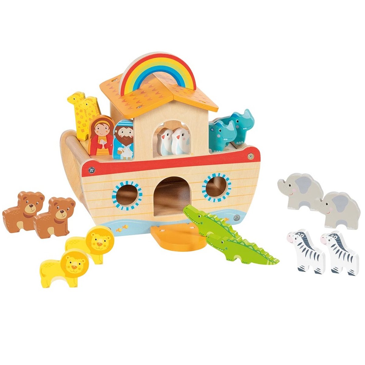 Ma petite Arche de Noé beige, GOKI