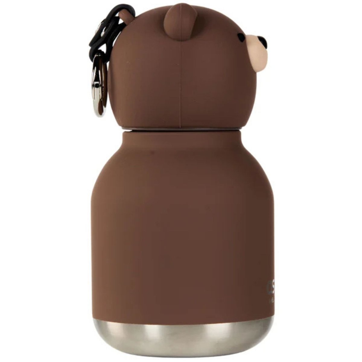 Mini gourde isotherme Bestie marron, beige, noir, ASOBU