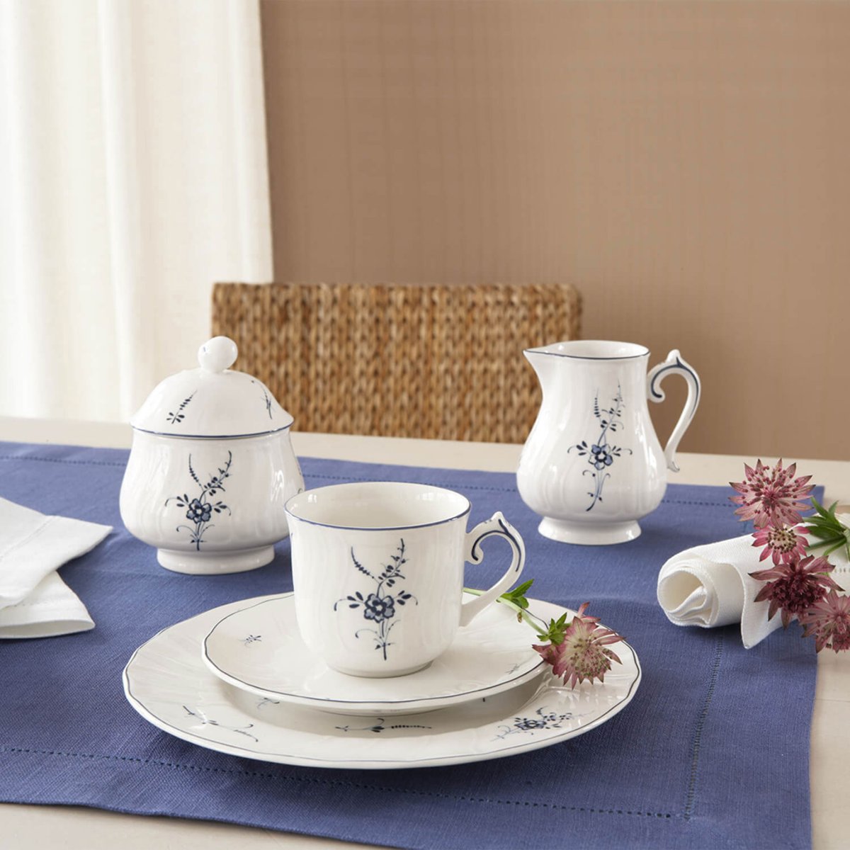Sucrier VIEUX LUXEMBOURG blanc, VILLEROY & BOCH