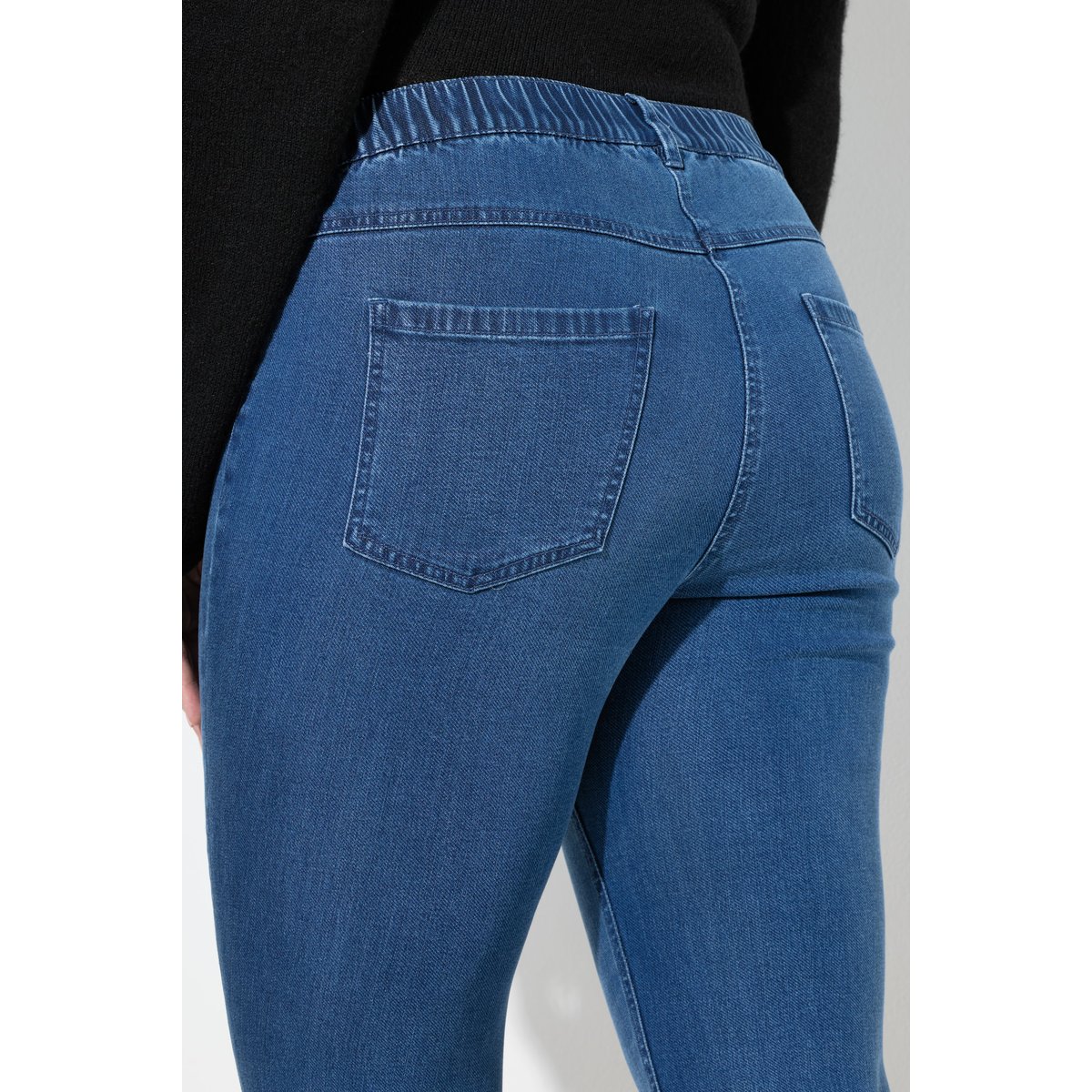Jegging Sienna en Lyocell mélangé bleu jean, ULLA POPKEN