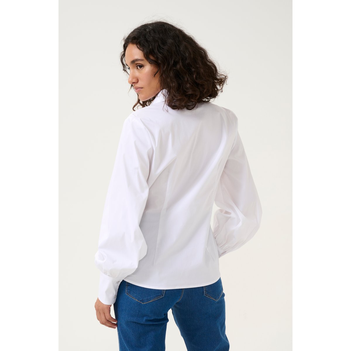 Long sleeved shirt blanc optical white, KAFFE