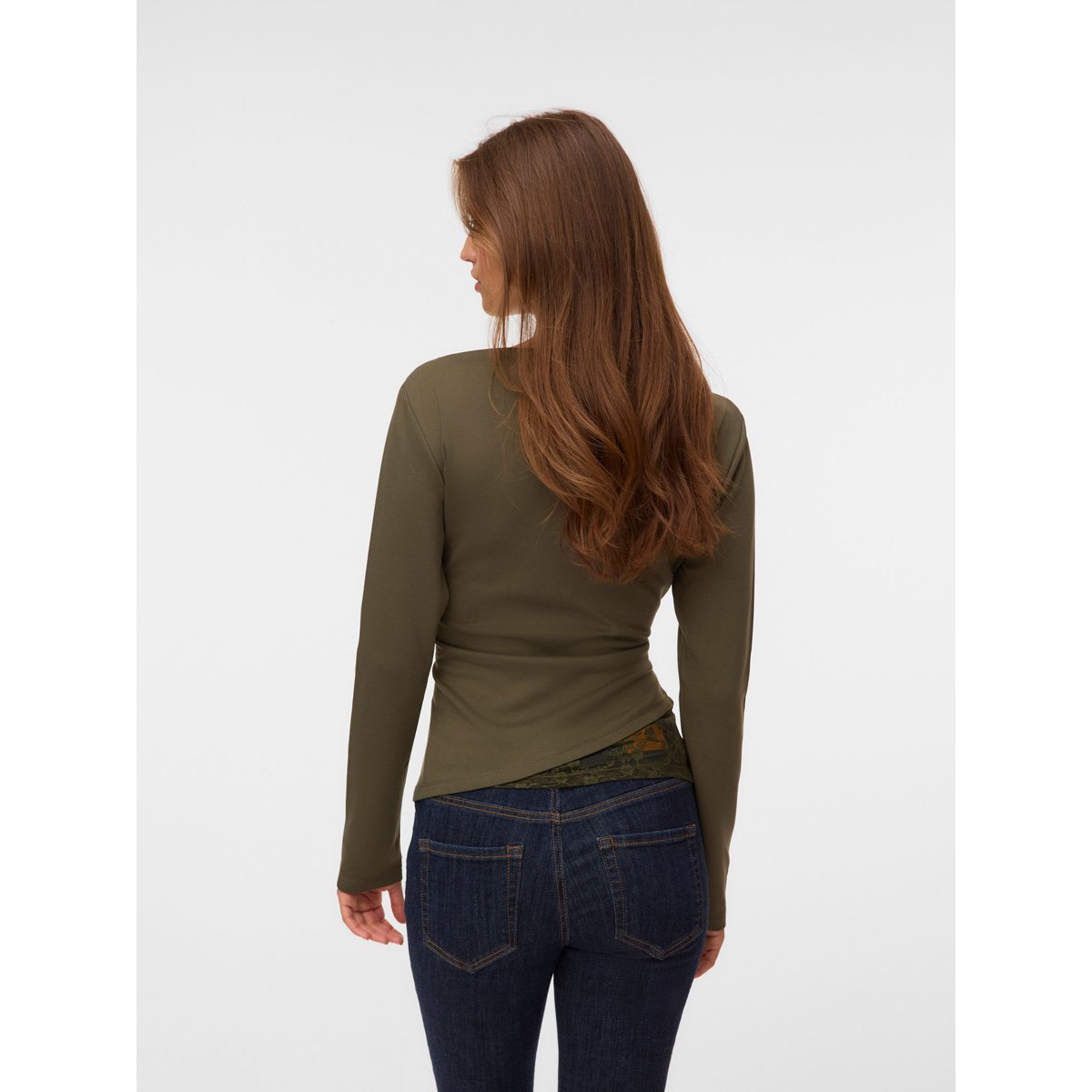 Top Asymétrique grape leaf, VERO MODA