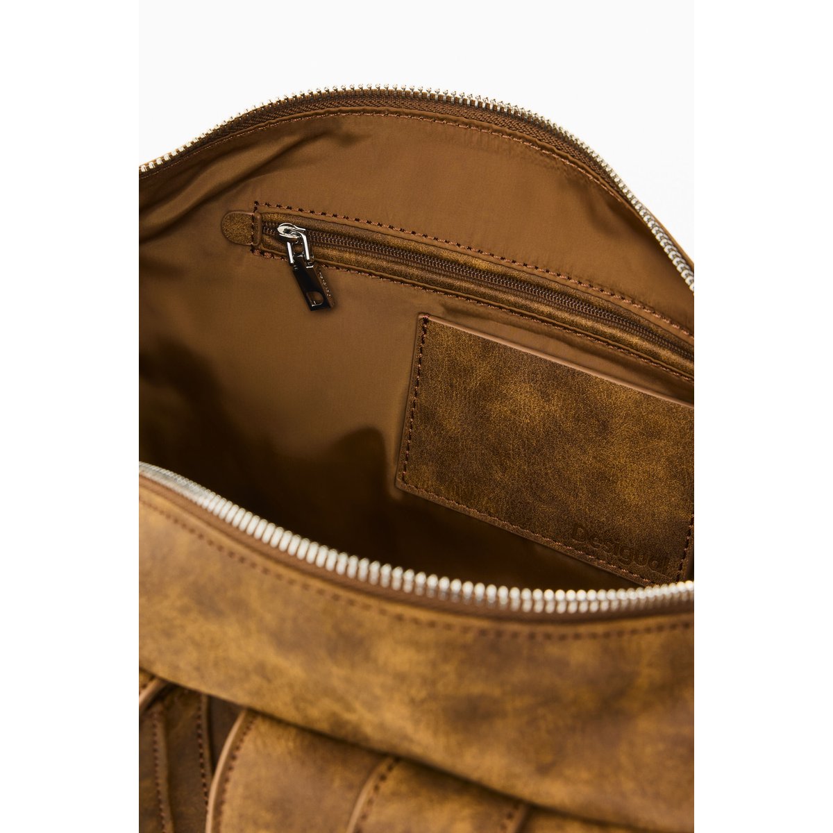 Sac à boucles moyen marron, DESIGUAL